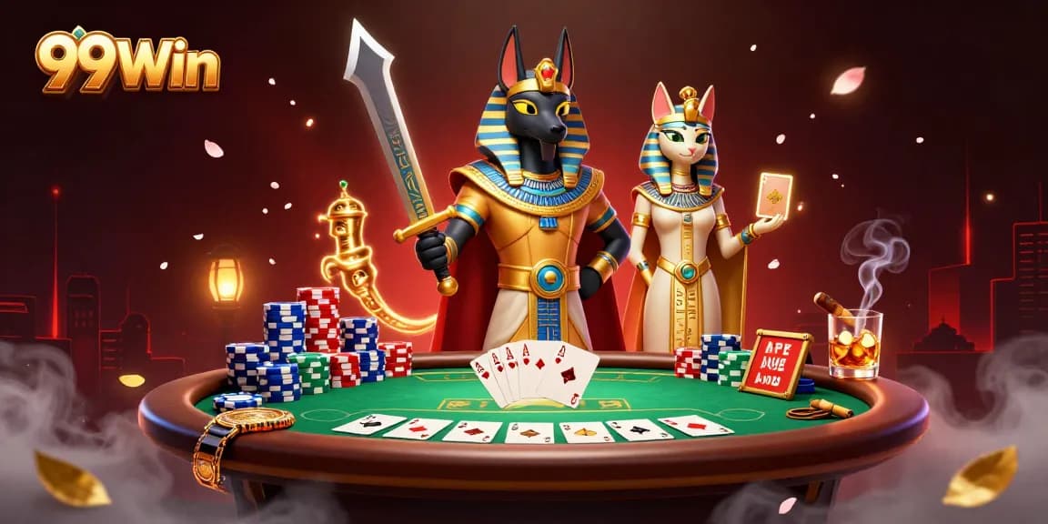 Experience thrilling gameplay with 99Win's vibrant casino atmosphere and dynamic characters.