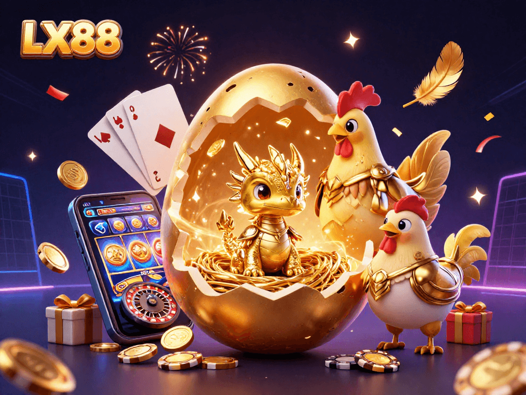 Engage in thrilling gaming experiences at LX88 with colorful slot games and golden rewards.