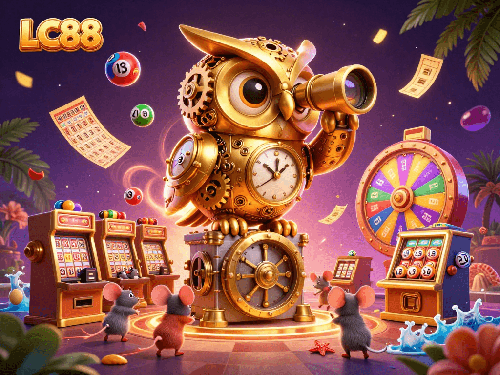 Engage with thrilling gaming experiences at LC88's vibrant casino atmosphere.