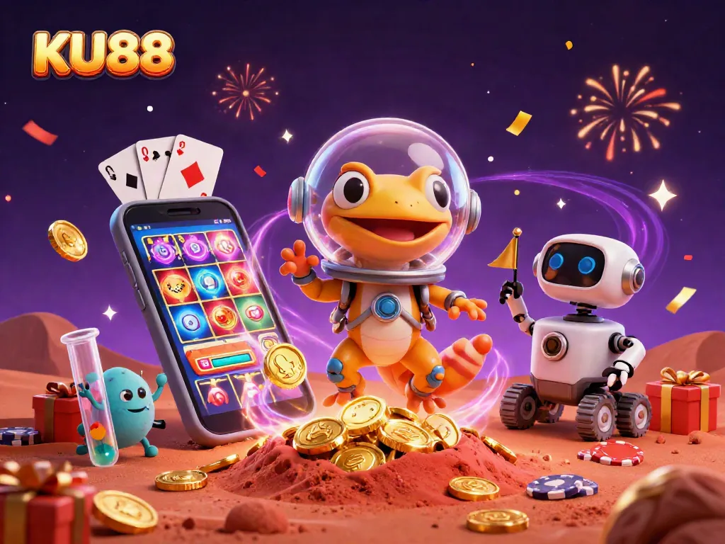 Engage with KU88's thrilling casino adventure featuring colorful games and dynamic characters.