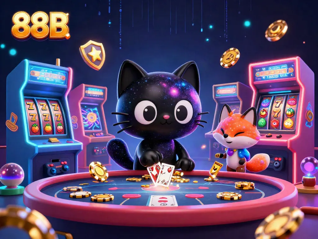 Win big at 88B with interactive casino elements in a cosmic setting!