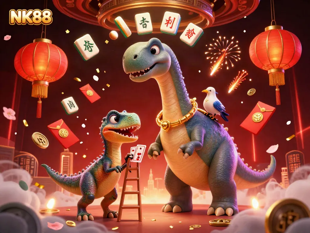 Engage in exhilarating NK88 gaming with dazzling animations and festive visuals
