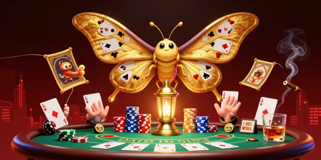 Engage in thrilling gaming adventures with dn88s, featuring a vibrant casino scene.