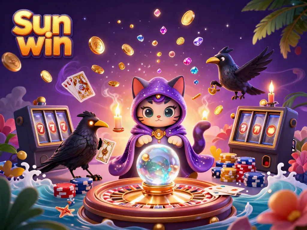 Experience thrilling gameplay with Sun win as mystic characters and rich casino elements come to life.