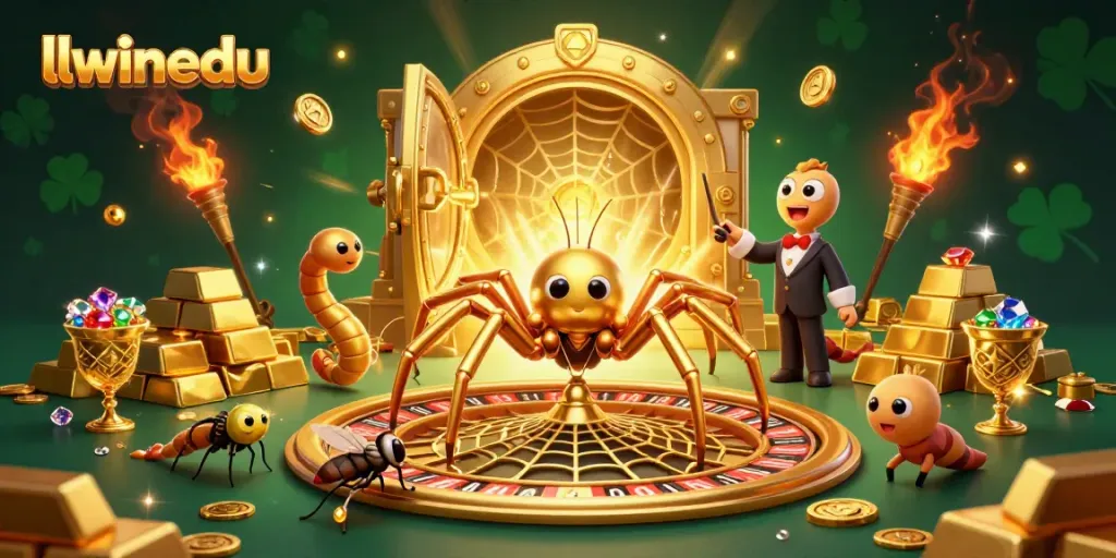 Engage with thrilling gaming at llwinedu's immersive online casino featuring a vibrant roulette web.