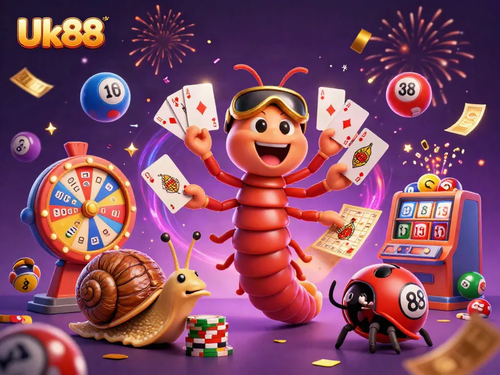 Engage in thrilling gaming at Uk88 with unique characters and a vibrant, dynamic casino atmosphere.