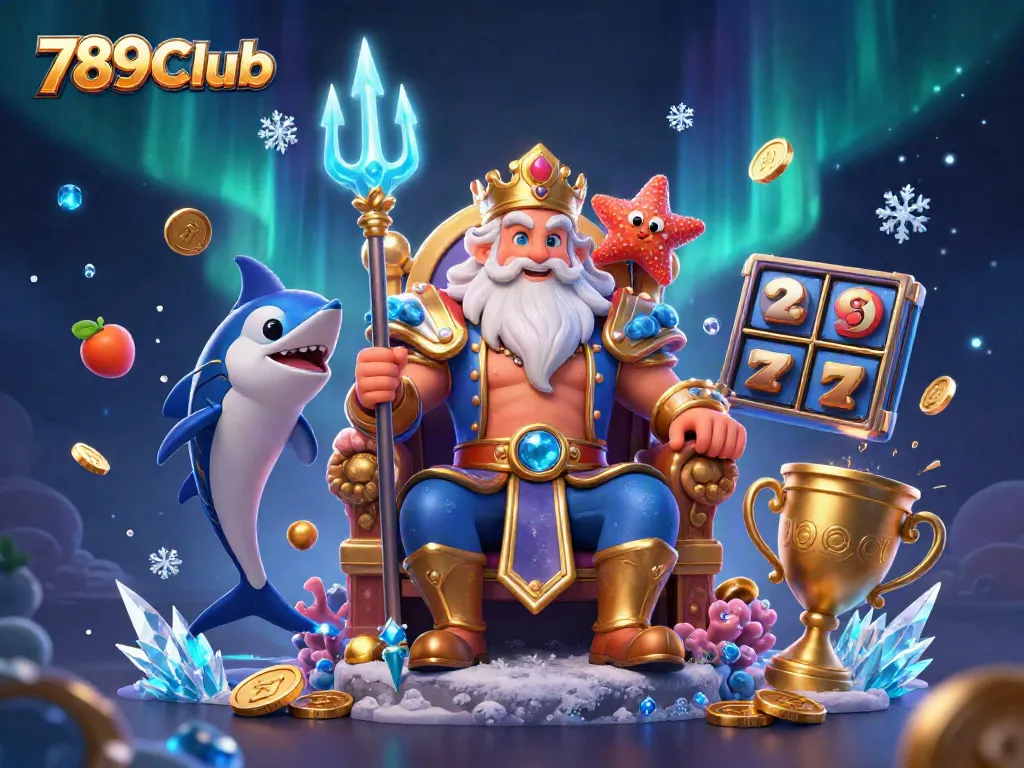 789Club offers an exciting slots experience featuring thrilling reels, jackpot counters, and a king-inspired character.