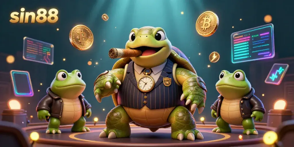 Players engage with crypto elements in sin88’s vibrant casino environment.
