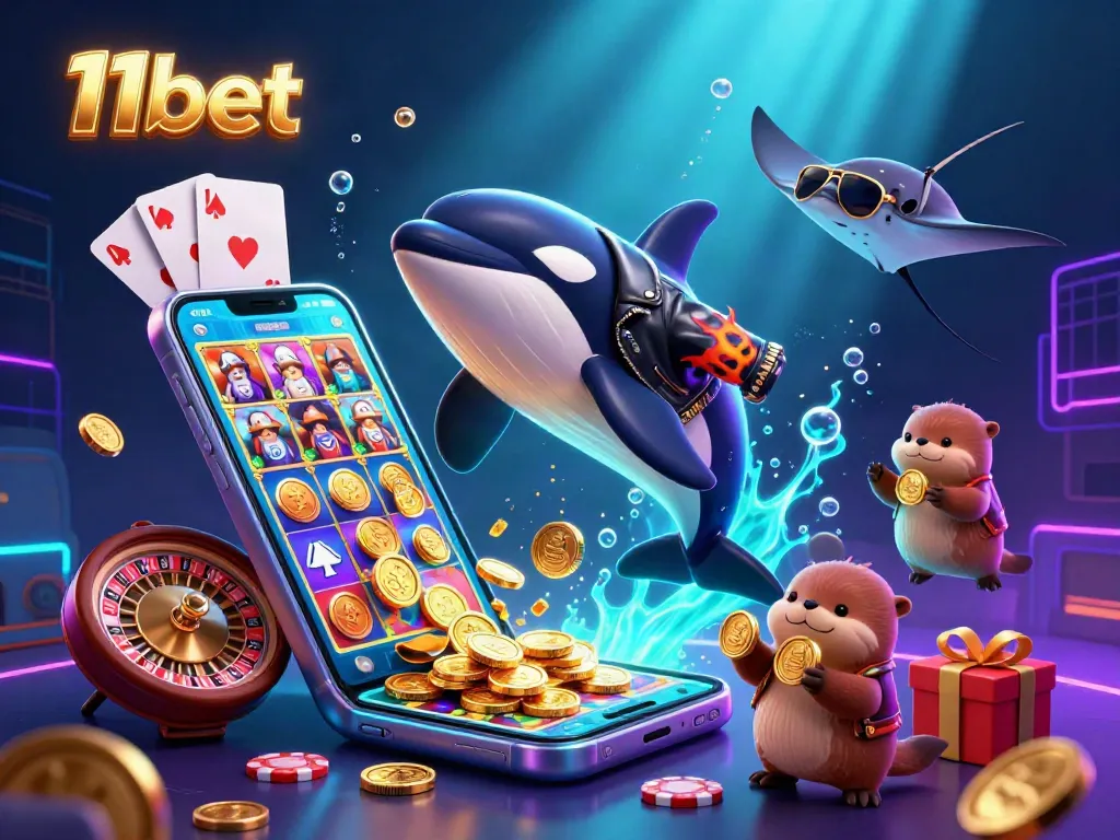 Join the excitement at 11bet with lively characters and vibrant casino games!