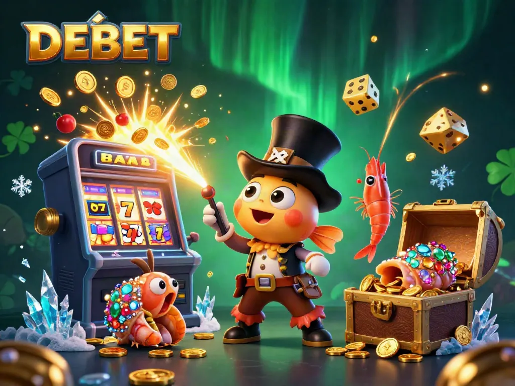 DEBET invites players to discover thrilling wins in a vibrant casino world filled with treasures.