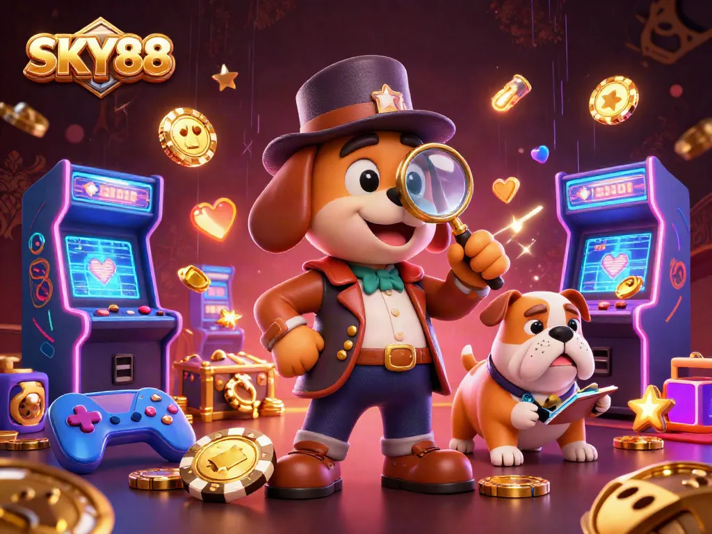 Engage in thrilling gameplay at SKY88 with poker chip clues and a treasure hunt!