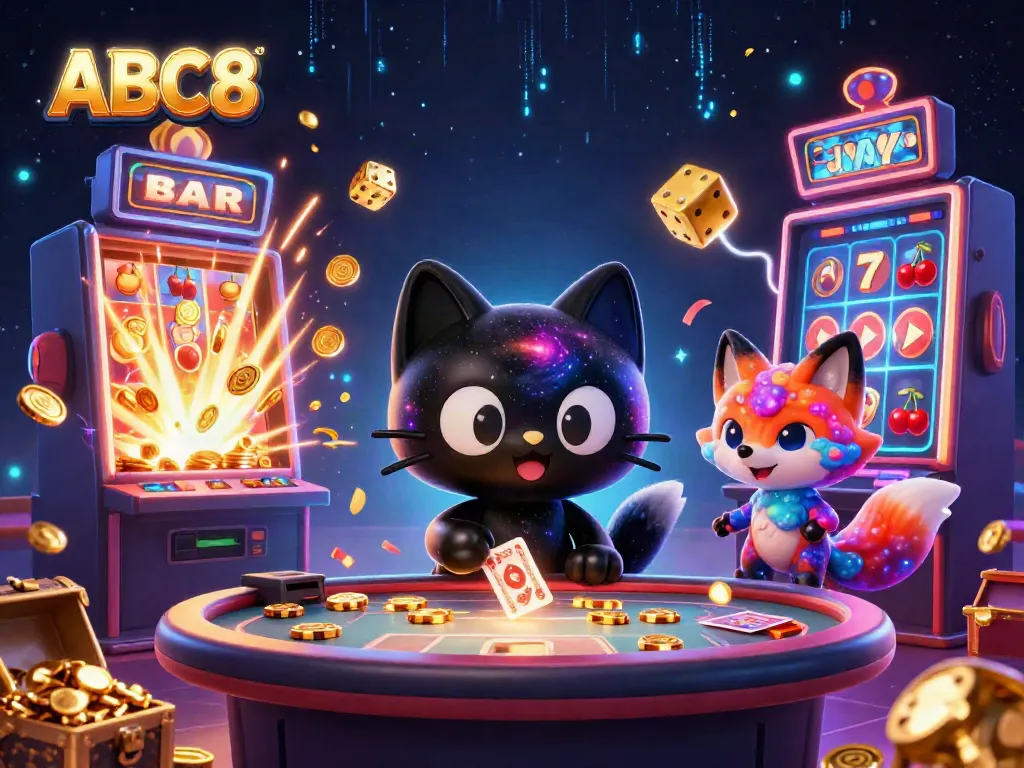 Experience the excitement of ABC8, a cosmic casino where luck reigns supreme with stunning visuals.