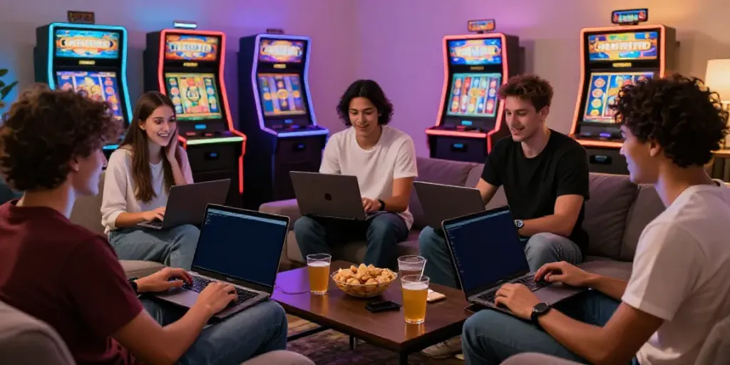 Pengalaman bermain slot gacor yang seru dengan teman-teman dan suasana nyaman di rumah.