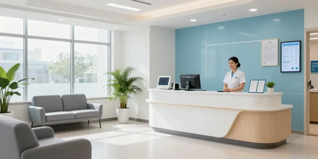 Situs gacor: Professional healthcare environment showcasing medical services in a welcoming clinic, emphasizing patient care and expert consultations.