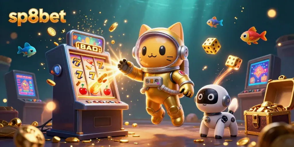Spin to win with sp8bet: Experience thrilling online slots in a galaxy of fun.