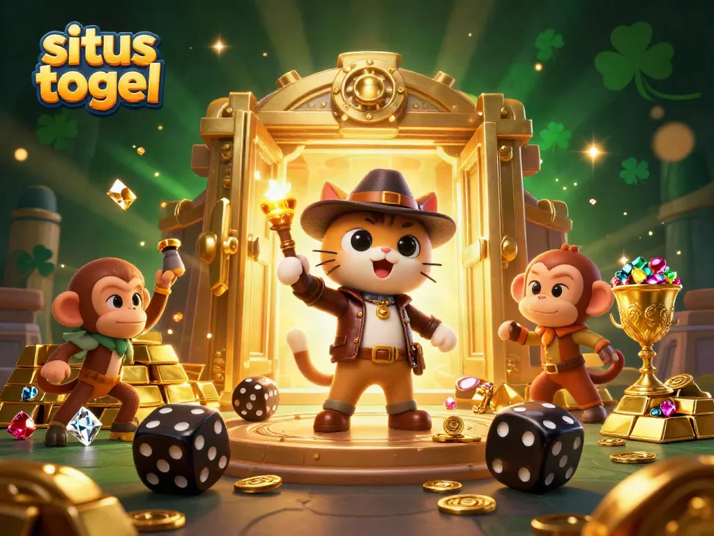 Experience thrilling gameplay with situs togel and uncover hidden treasures in a lavish casino.
