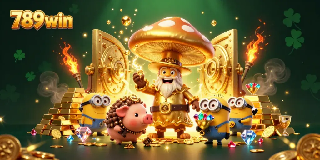 Engage with 789win's dynamic gaming world filled with magical riches and vibrant casino treasures.
