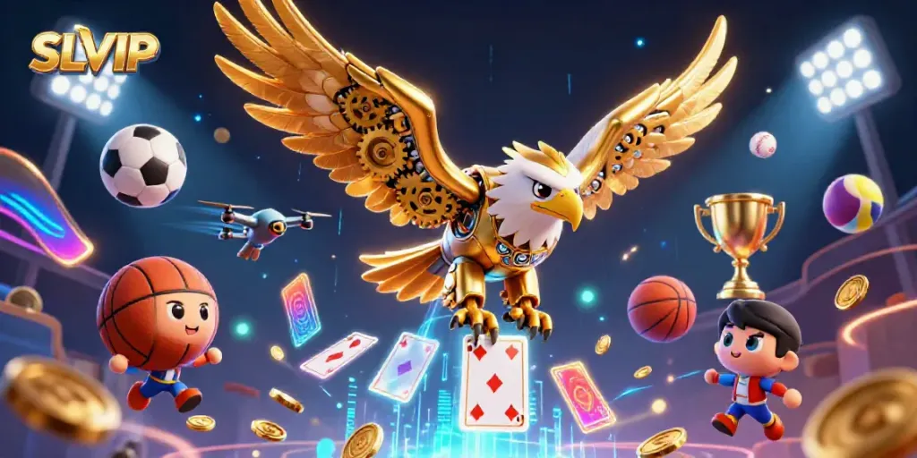 Engage in thrilling games with the SLVIP platform featuring dynamic esports and casino elements.