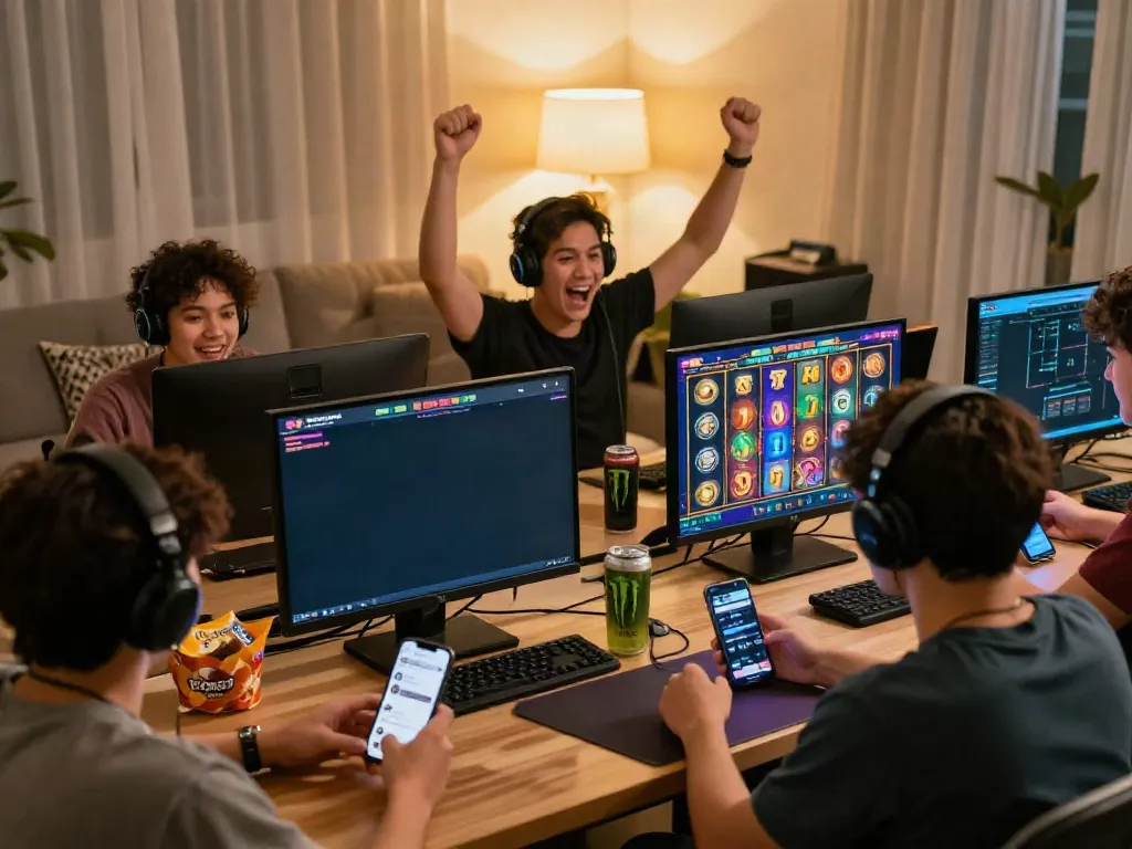 ASLOTRE: Pengguna merayakan kemenangan besar di situs slot online.