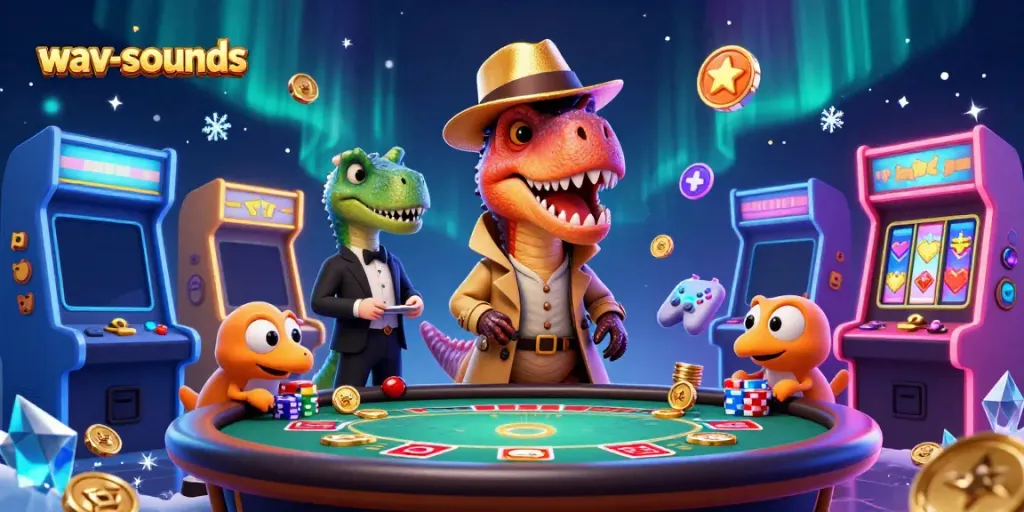 Mainkan slot di BINGOSLOT88 sambil menikmati wahana warna-warni dan harta karun berkilauan di wav-sounds.