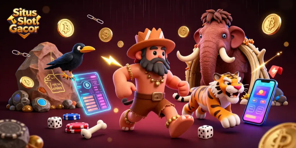 Situs Slot Gacor menghadirkan petualangan mengesankan di kasino prasejarah dengan karakter unik