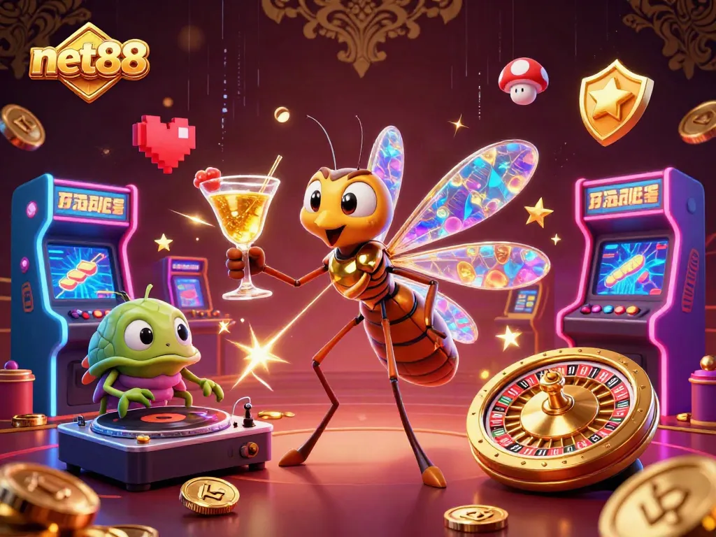 Win big with net88 as a legendary mascot and a trilobite DJ enhance casino fun
