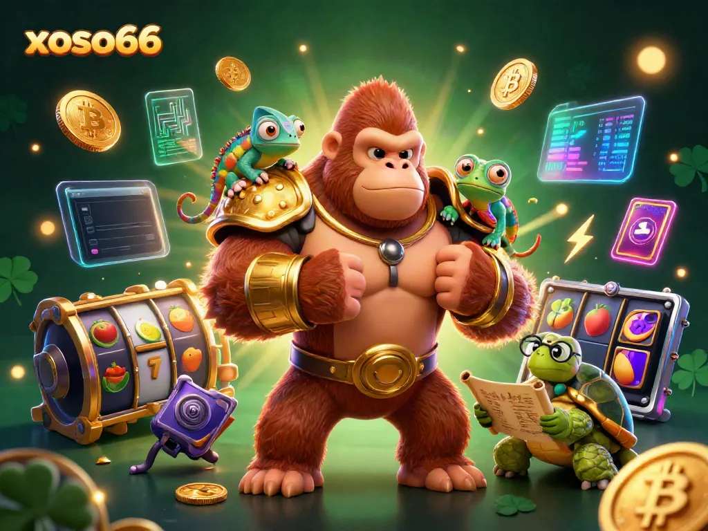 Experience exciting gameplay with xoso66 featuring vibrant characters and dynamic casino elements.