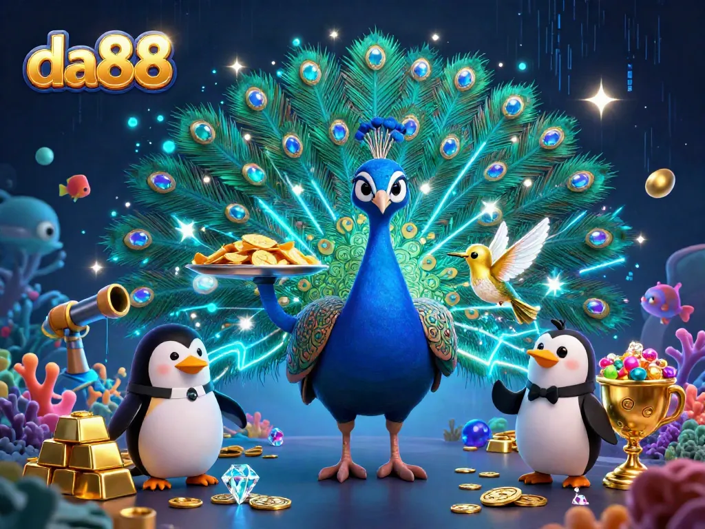 Join the excitement of da88's vibrant fish shooting game, featuring dazzling sea creatures and a colorful underwater theme.
