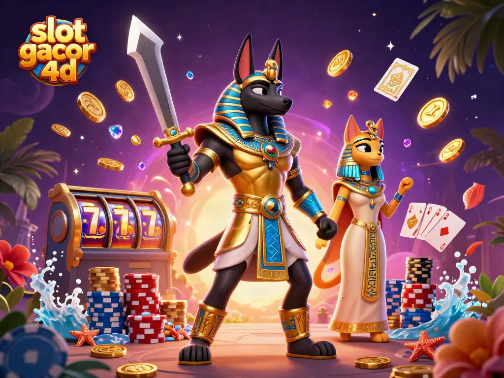 Menangkan slot gacor 4d dengan Anubis dan Bastet di dunia permainan yang berkilauan.