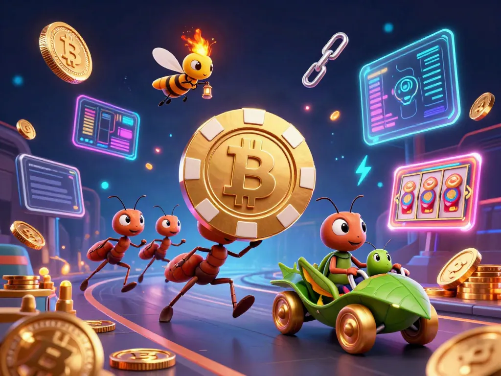 Socolive engages audiences with a thrilling casino heist featuring ants and vibrant elements.