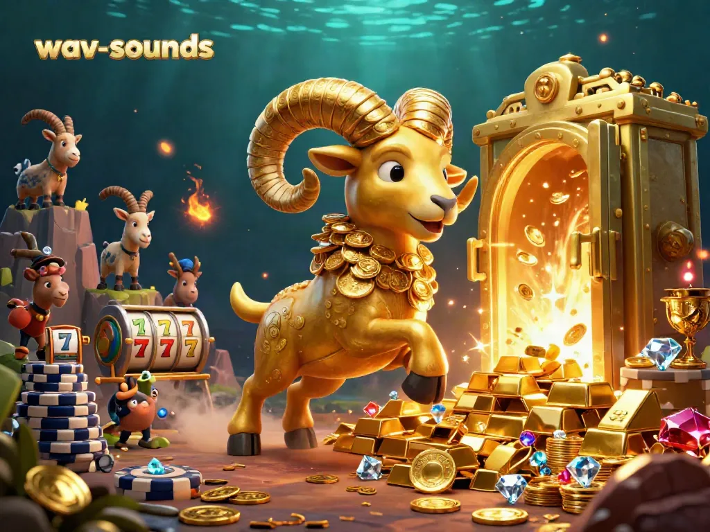 Menghadirkan permainan seru di wav-sounds dengan ram emas besar yang siap memberi jackpot di slot online.