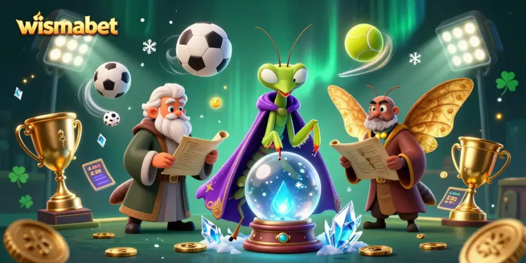 Engage with wismabet, where 3D fortune tellers and sports elements combine in an enchanting atmosphere.