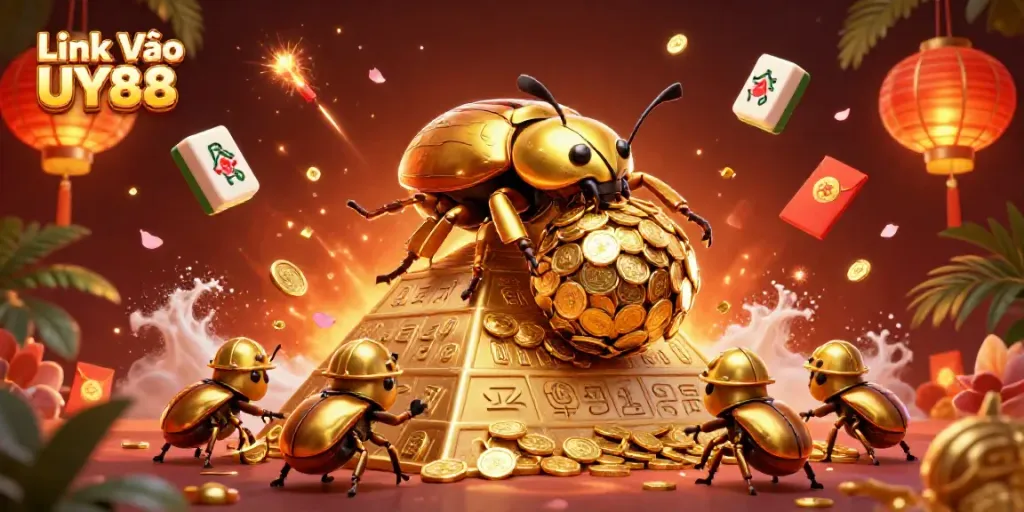 Experience the thrill of winning at Link Vào UY88 with dynamic casino elements and a vibrant atmosphere.