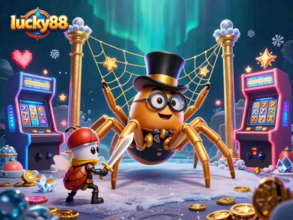 Engage with lucky88 gaming action featuring vibrant characters and casino elements in a rich 3D scene.