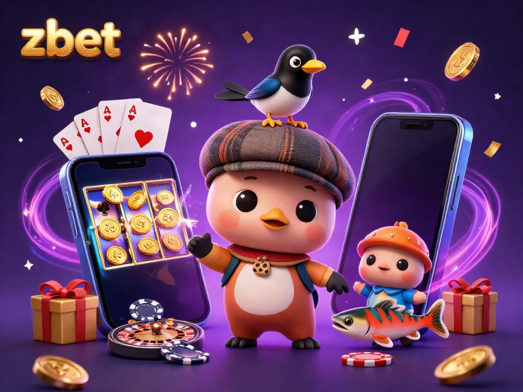 Spin the reels with zbet as cute Nessie and friends celebrate in a dazzling 3D casino scene.