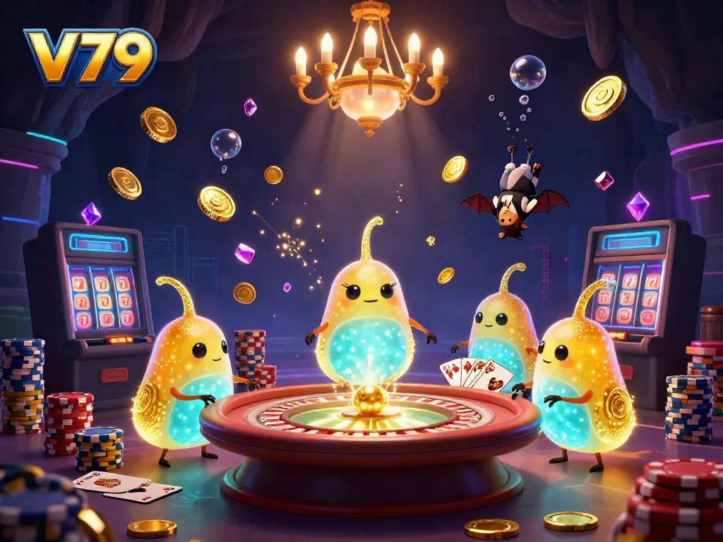 V79 mang đến không gian trực tuyến sôi động với ánh sáng từ đom đóm, trò chơi cược đa dạng.