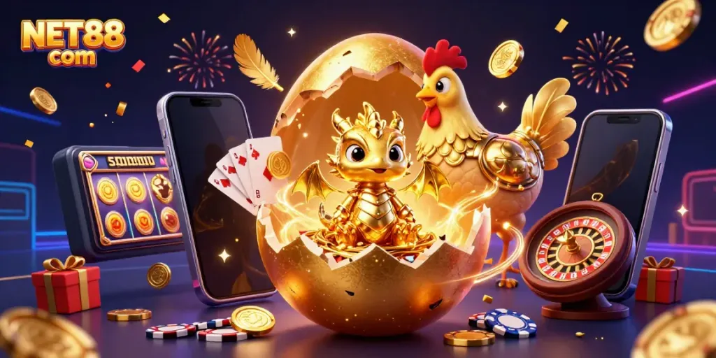 Engage with NET88 com's thrilling gaming experience featuring vivid game elements and dynamic visuals.