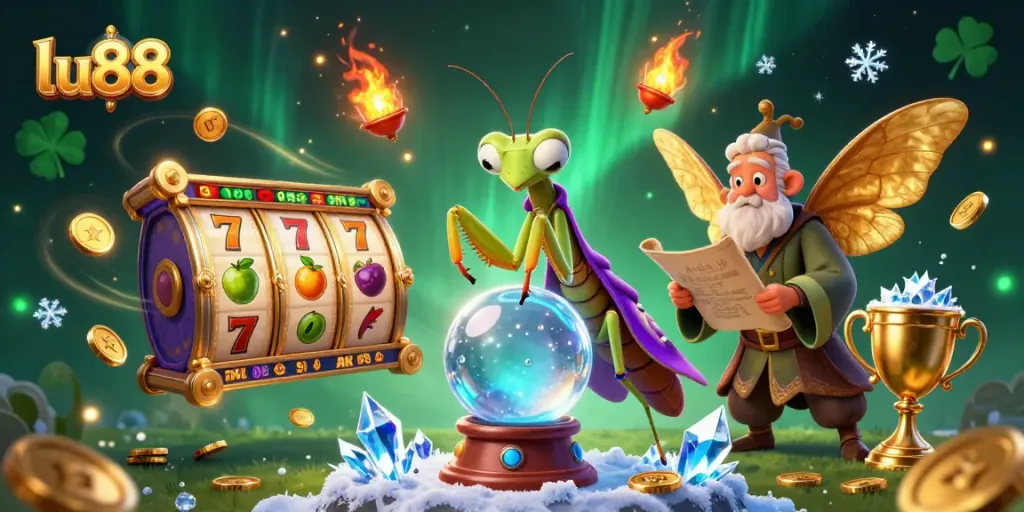 Experience the thrill of gambling at lu88 with vibrant slot games and captivating characters.